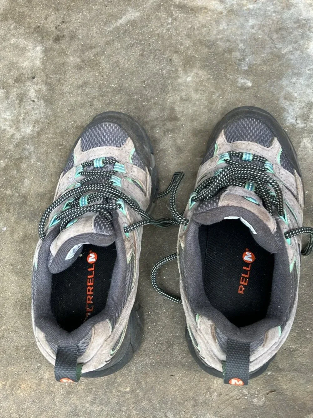 Merrell Women's Moab 2 Waterproof Hiking Shoes - Drizzle Mint - size 6 (J06028)